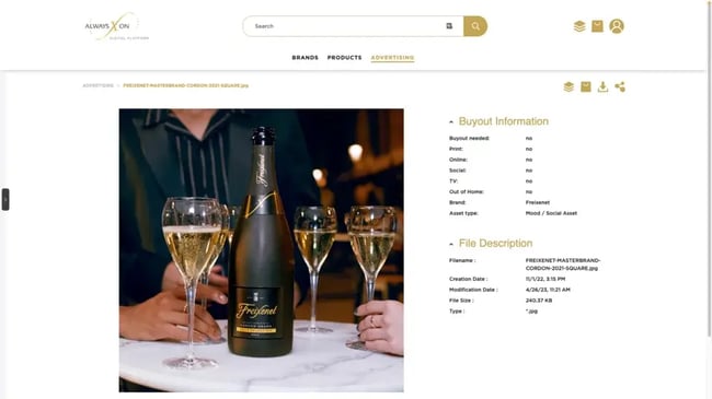 The Always-On - Digital Platform- The Henkell Freixenet Group's B2B Platform for Providing Content and Information